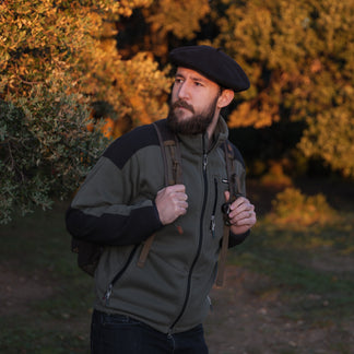 Boina clásica 100% lana merino ¨Baleztena¨ – Basquecraft