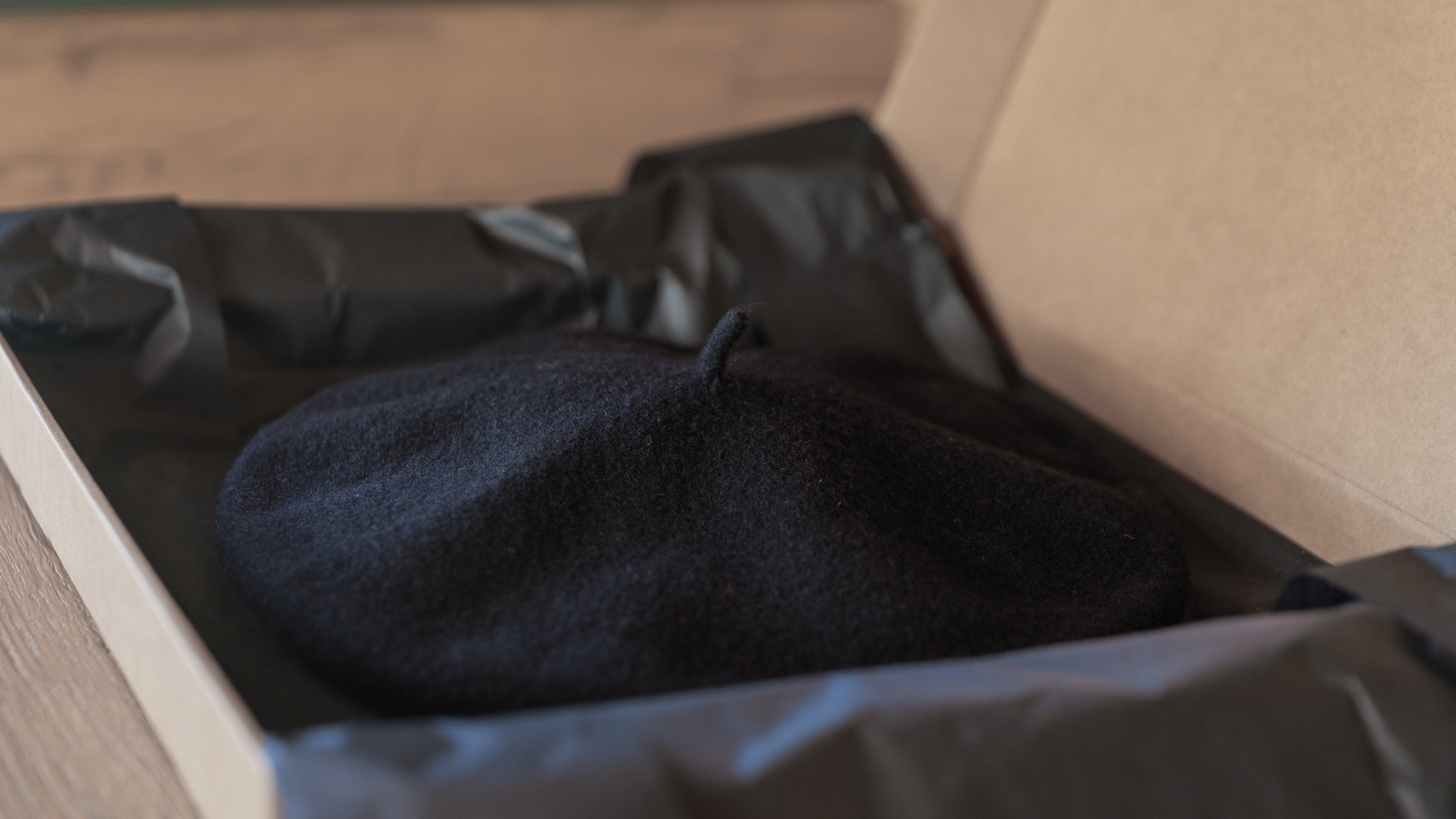 Boina clásica 100% lana merino ¨Baleztena¨ – Basquecraft