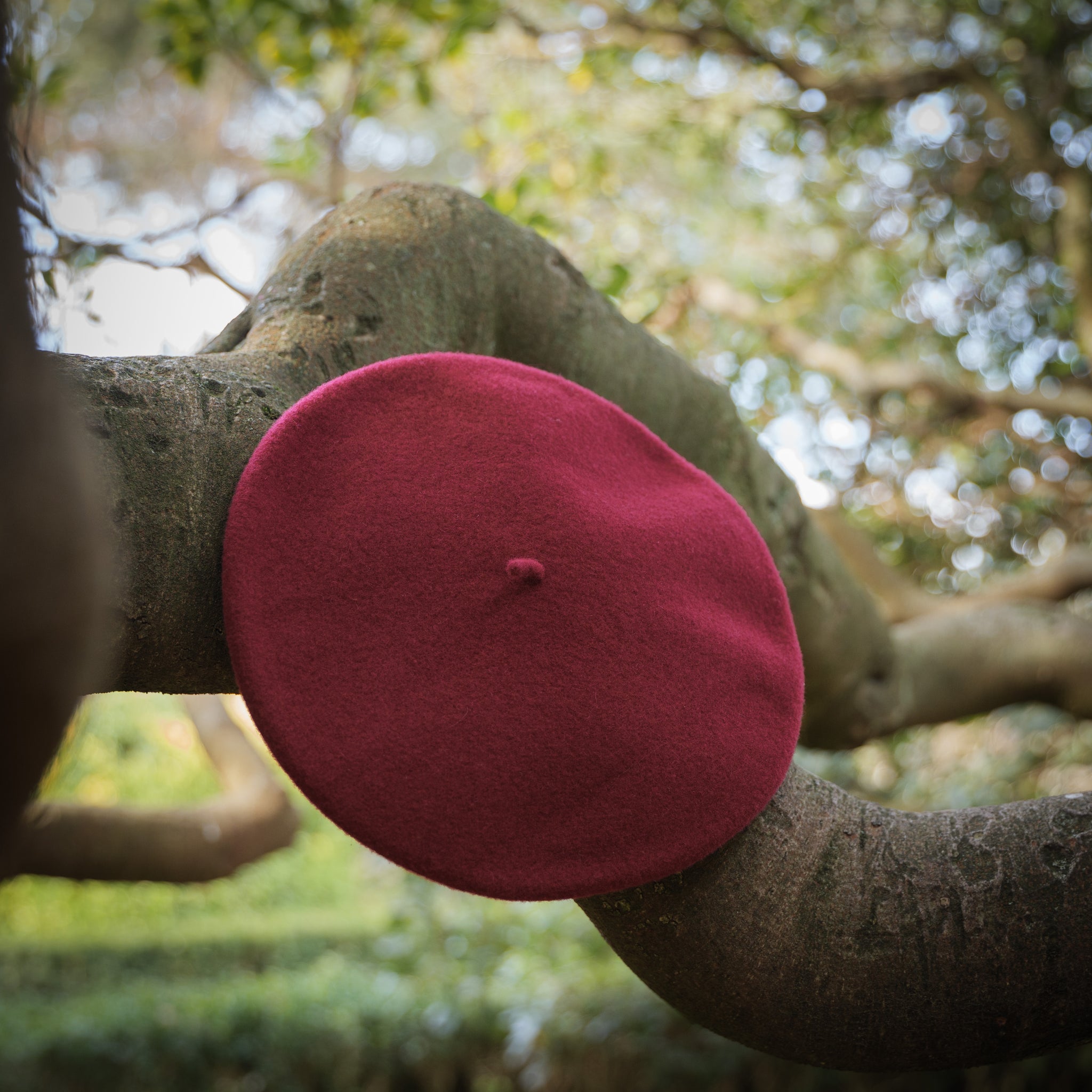 Boina burdeos 100% lana merino ¨Iberia¨ – Basquecraft