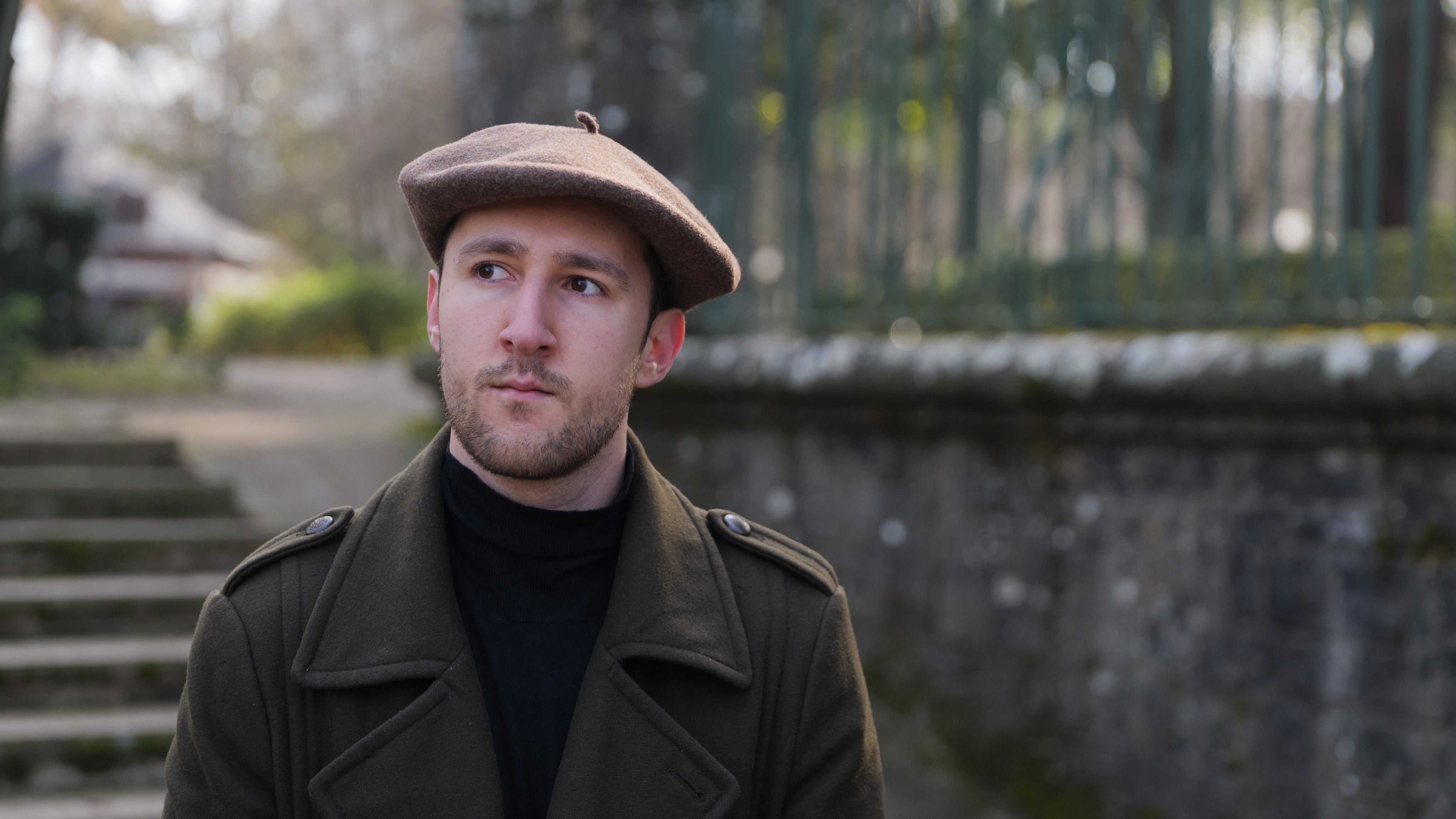 Boina marrón 100% lana merino ¨Iberia¨ – Basquecraft