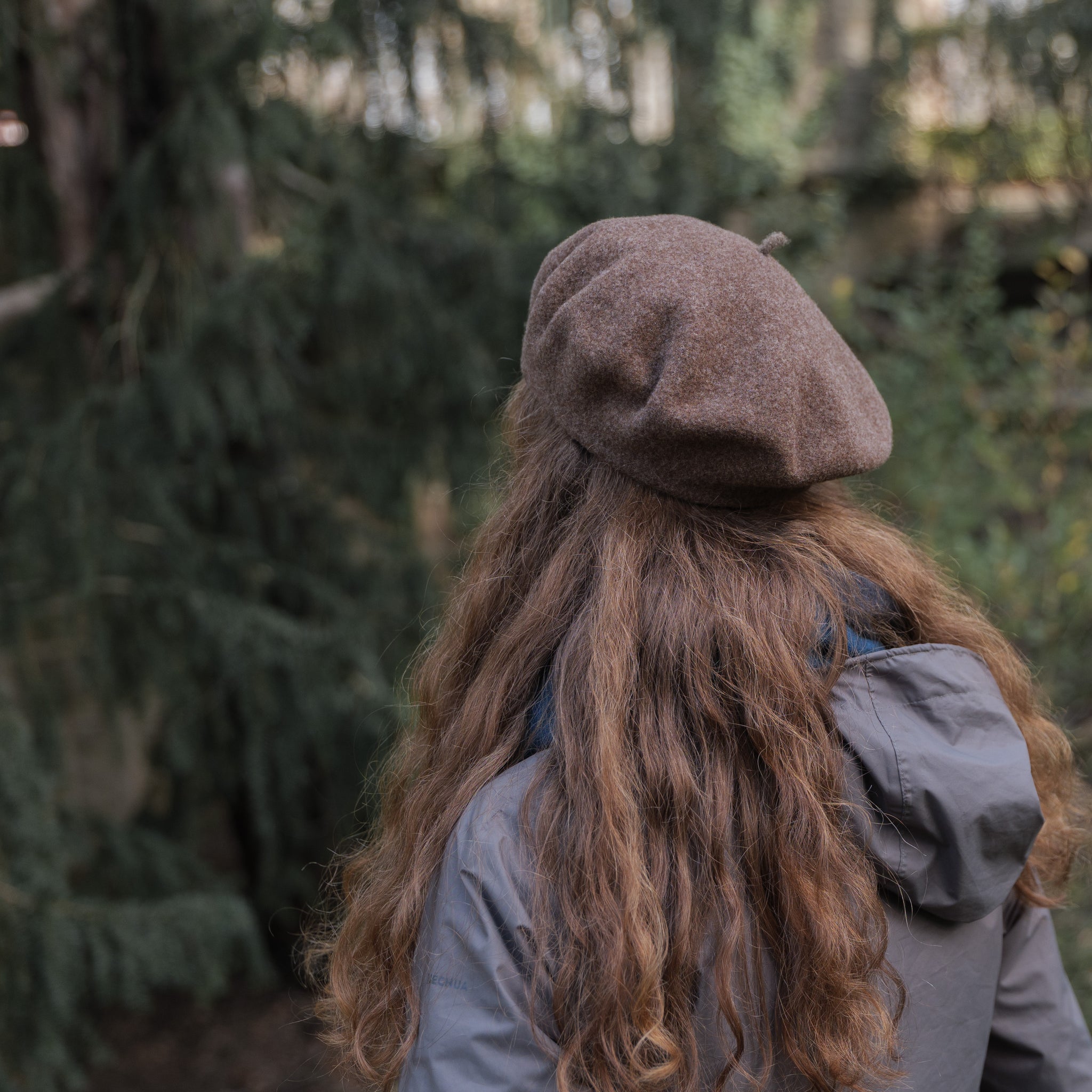 Boina marrón 100% lana merino ¨Iberia¨ – Basquecraft